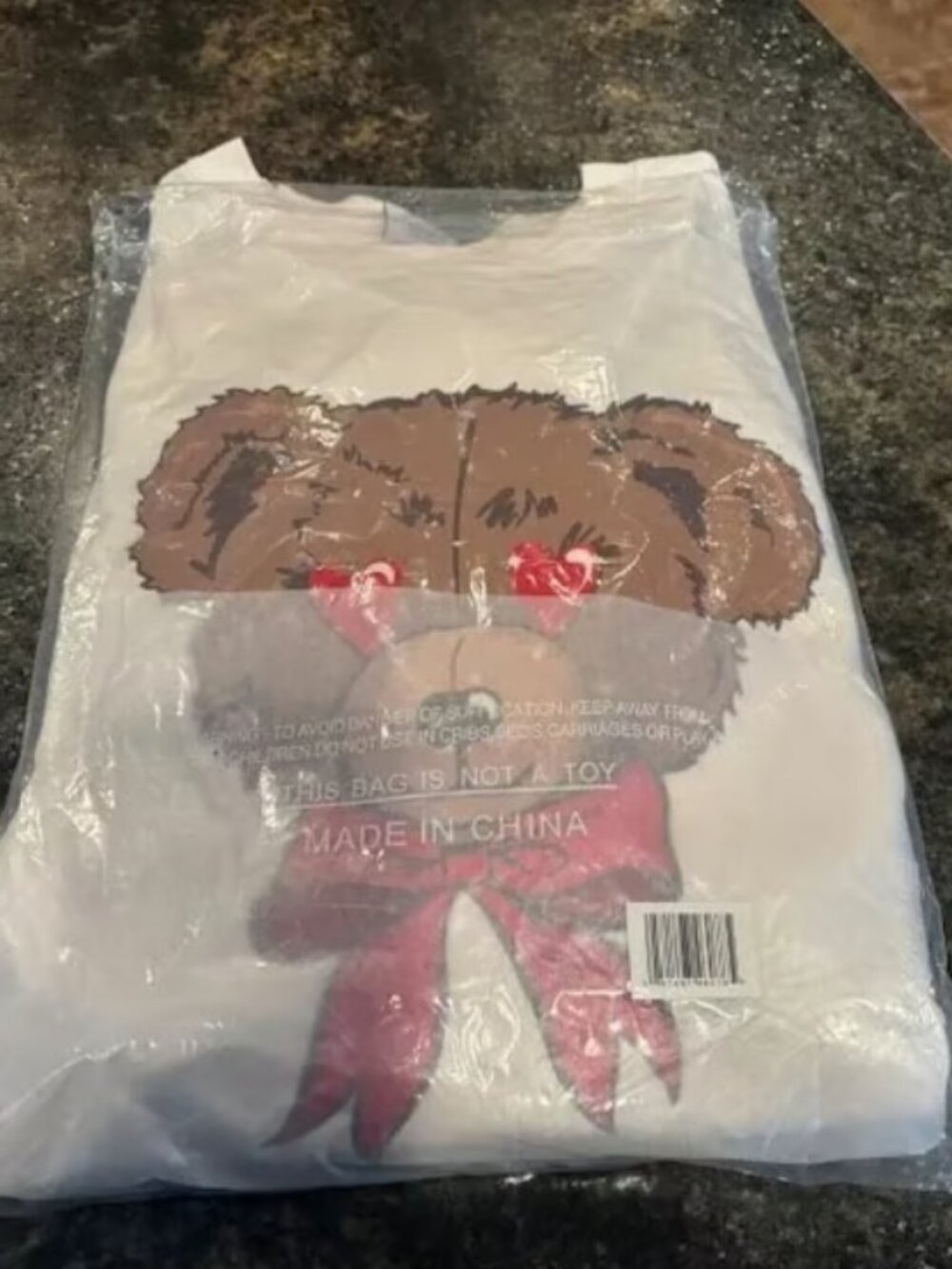 Living Fully Co I Love You Beary Much Sweatshirt in Cream